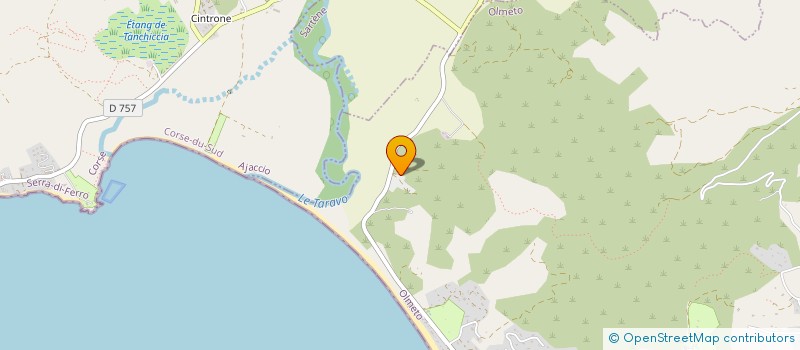 localisation de l'entreprise M.M  OLMETO