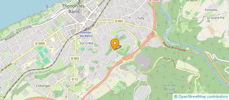 localisation de l'entreprise M.M  MORZINE