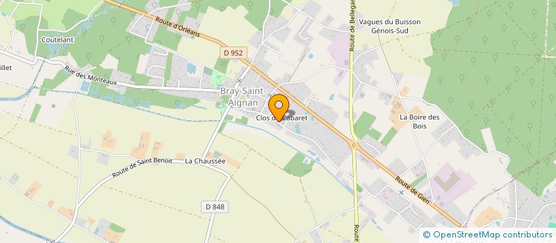 localisation de l'entreprise M.M.  BRAY-SAINT-AIGNAN