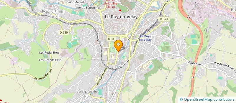 localisation de l'entreprise M.M à LE PUY-EN-VELAY