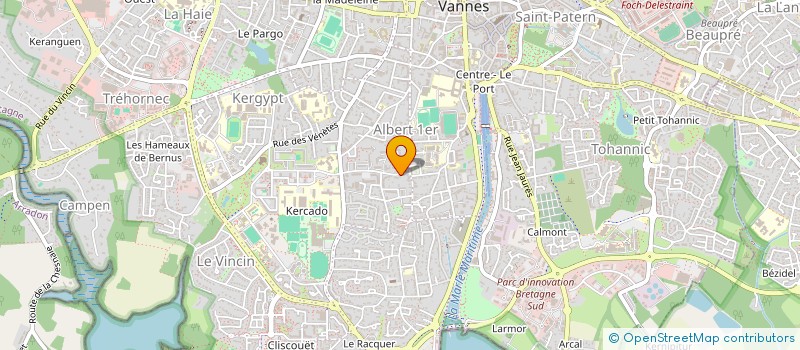 localisation de l'entreprise M&M-8176 à VANNES