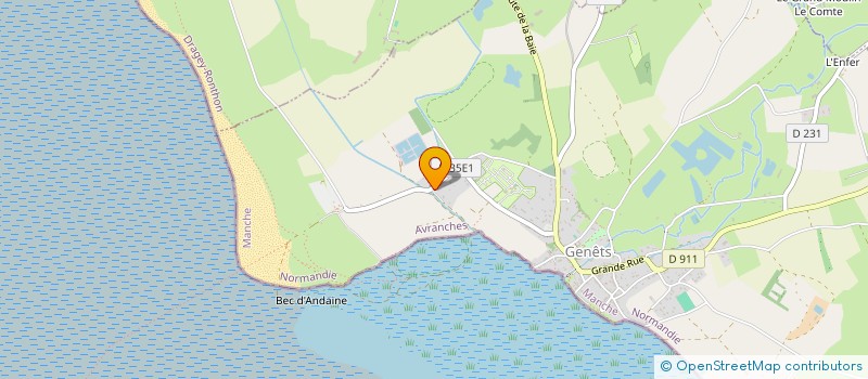 localisation de l'entreprise M&M  GENETS