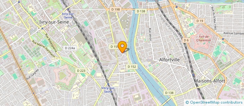 localisation de l'entreprise M&M  PONTOISE