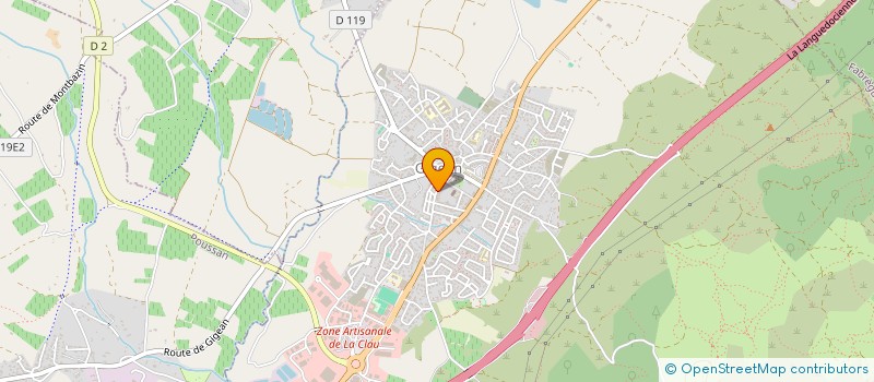 localisation de l'entreprise M&M  GIGEAN