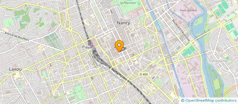 localisation de l'entreprise M&M  NANCY