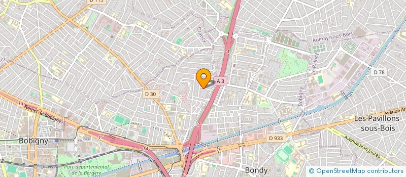 localisation de l'entreprise M.M  BOBIGNY