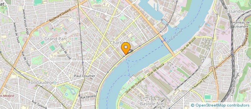 localisation de l'entreprise M M  BORDEAUX