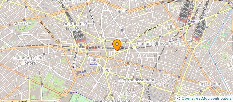 localisation de l'entreprise M & M  PARIS