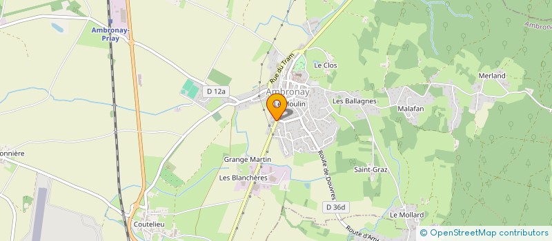 localisation de l'entreprise M.M  AMBRONAY