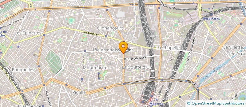 localisation de l'entreprise M&M  PARIS