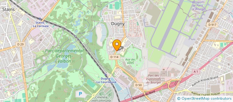 localisation de l'entreprise M & M AUTOS  DUGNY