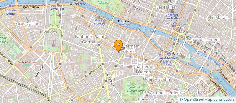 localisation de l'entreprise M.M.C à PARIS