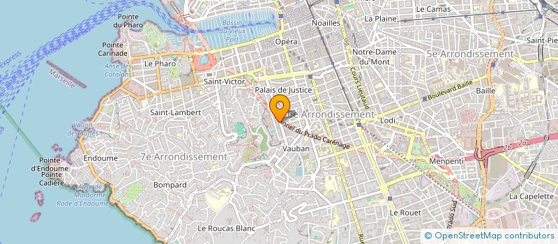 localisation de l'entreprise M & M'C à MARSEILLE