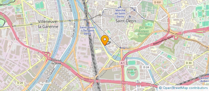localisation de l'entreprise M.M.C. à SAINT-DENIS