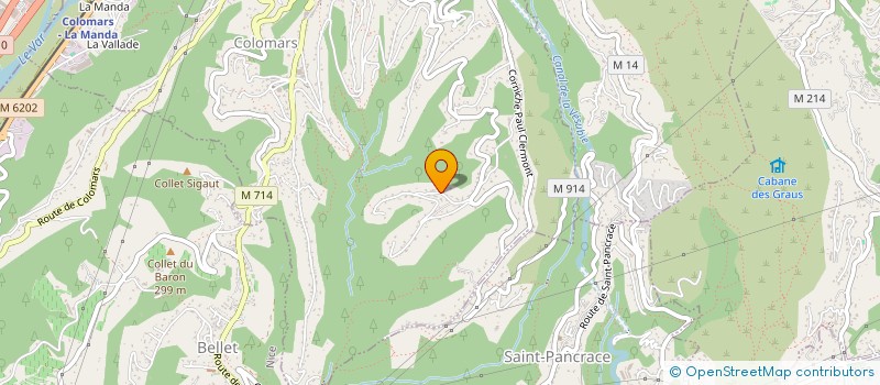 localisation de l'entreprise M.M.COM  COLOMARS