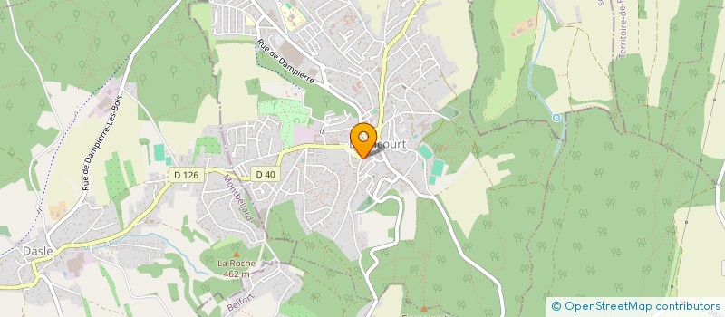 localisation de l'entreprise M.M CONDUITE à BEAUCOURT