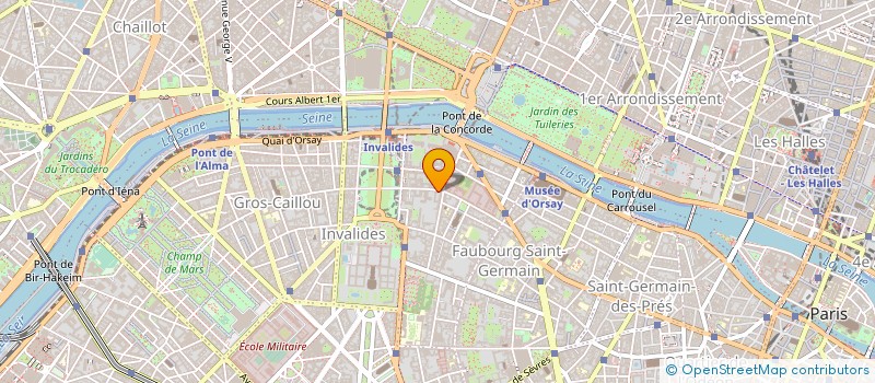 localisation de l'entreprise M&M CONSEIL à PARIS