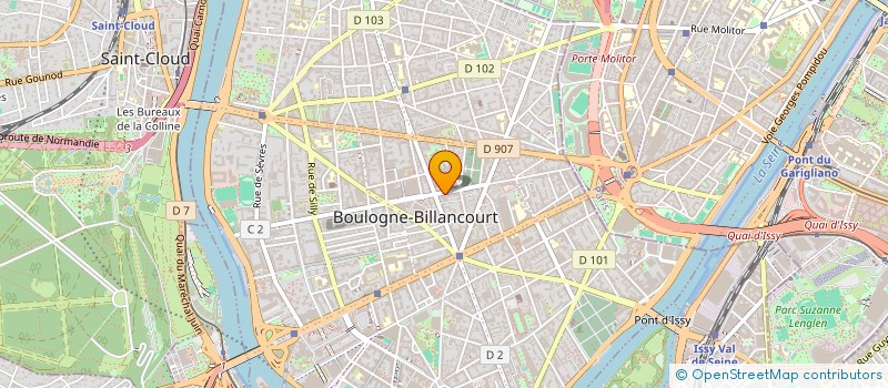 localisation de l'entreprise M.M CONSEILS ET EXPERTISES à BOULOGNE-BILLANCOURT