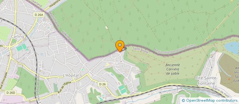 localisation de l'entreprise M.M.D.  L'HOPITAL