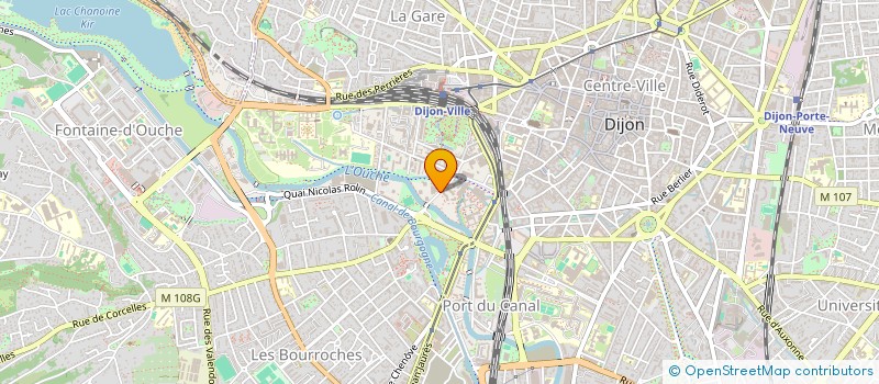 localisation de l'entreprise M.M.D à DIJON