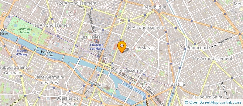 localisation de l'entreprise M.M.D.M.S à PARIS