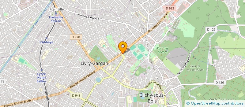 localisation de l'entreprise M.M.D.V. à LIVRY-GARGAN