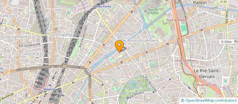 localisation de l'entreprise M.M DECOR  PARIS