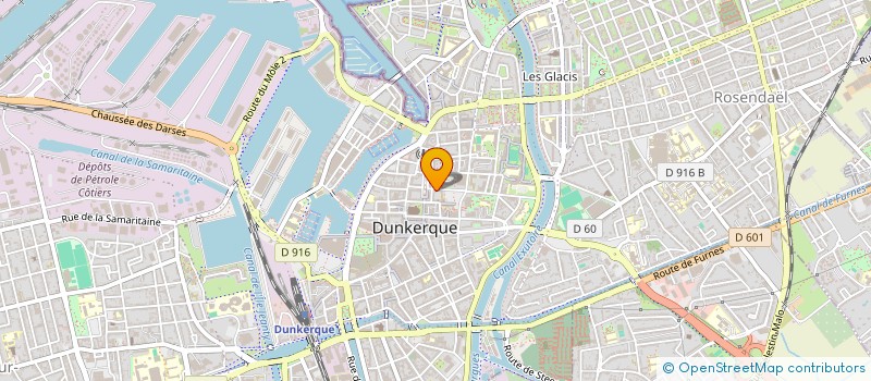 localisation de l'entreprise M&M DES SOEURS BLANCHES à DUNKERQUE