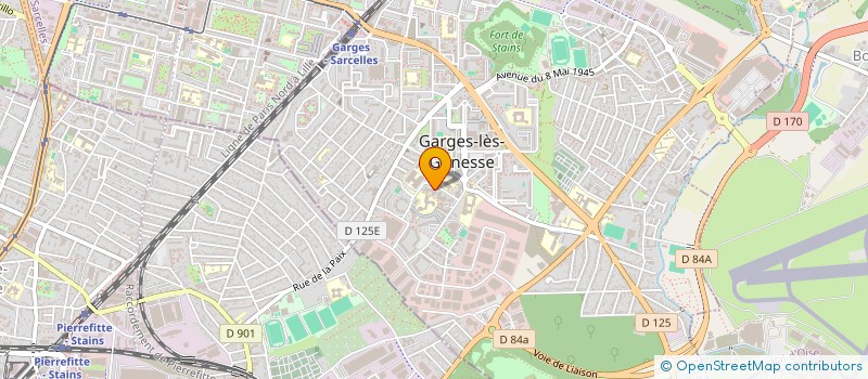 localisation de l'entreprise M - M ECHAUFAUDAGE  GARGES-LES-GONESSE