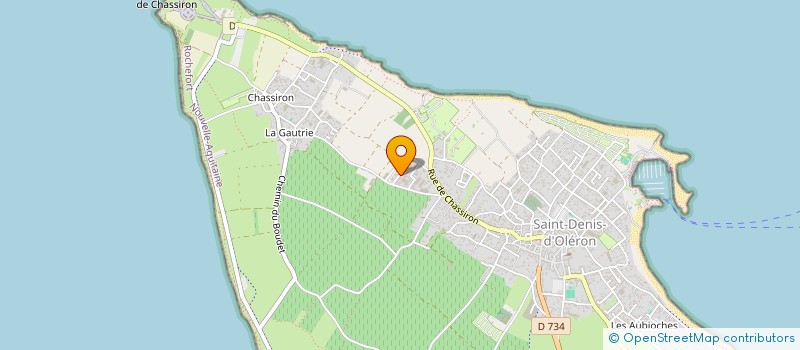 localisation de l'entreprise M. M. ELEC  SAINT-DENIS-D'OLERON