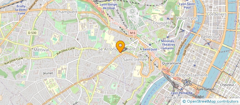 localisation de l'entreprise M&M FINANCE CONSEIL à LYON