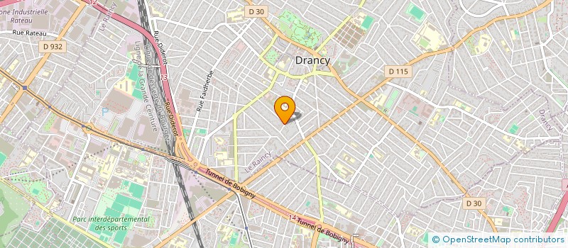 localisation de l'entreprise M.M.I.E. à DRANCY