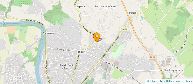 localisation de l'entreprise M.M IMMO  VILLENEUVE SUR LOT