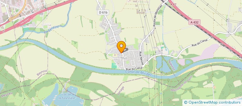 localisation de l'entreprise M&M IMMO  THIL