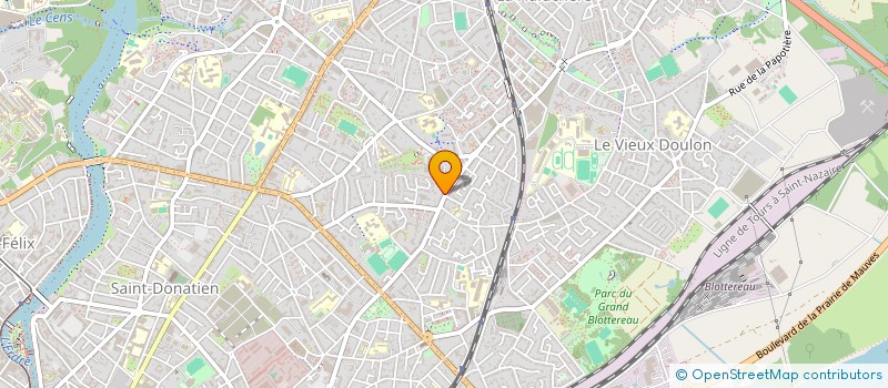 localisation de l'entreprise M M IMMOBILIER à NANTES