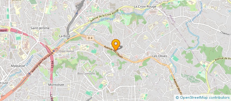 localisation de l'entreprise M.M. IMMOBILIER  MARSEILLE