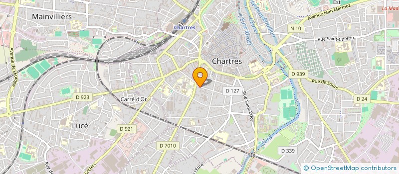 localisation de l'entreprise M&M IMMOBILIER à CHARTRES