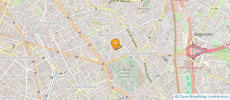 localisation de l'entreprise M&M INVEST  PARIS