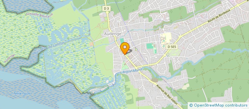 localisation de l'entreprise M.M.J  AUDENGE