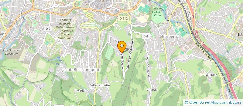 localisation de l'entreprise M.M.J.R  CHAMBERY