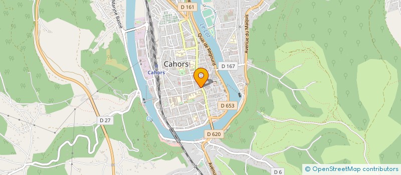 localisation de l'entreprise M.M.L à CAHORS