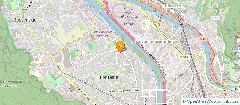 localisation de l'entreprise M.M.M. AUTO  FONTAINE