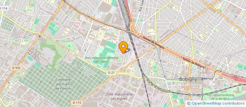localisation de l'entreprise M.M.M. CONSEILS à BOBIGNY
