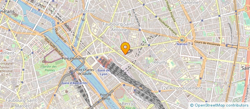 localisation de l'entreprise M & M PARIS SAS  PARIS