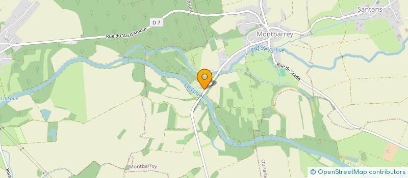 localisation de l'entreprise M M R B  MONTBARREY