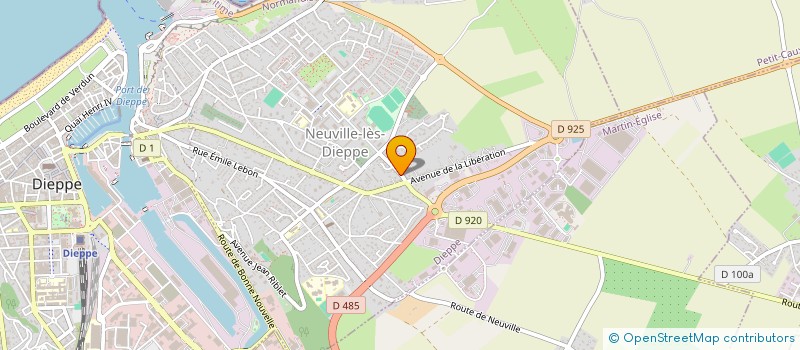 localisation de l'entreprise M.M.R.M  DIEPPE