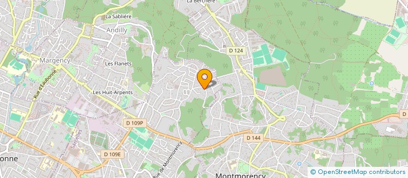 localisation de l'entreprise M&M REAL ESTATE  SOISY-SOUS-MONTMORENCY