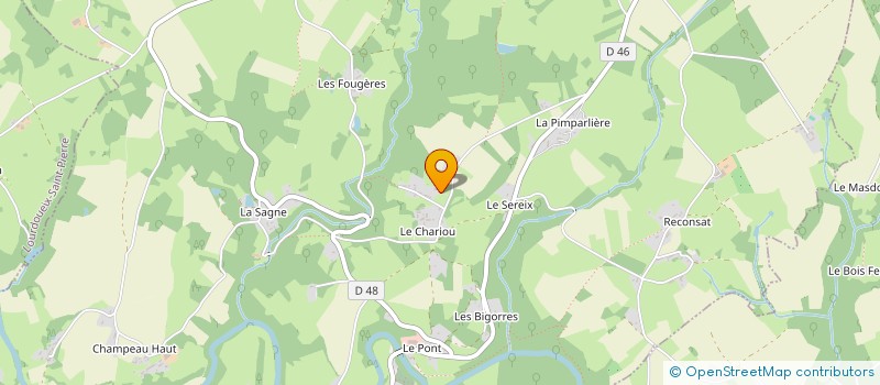 localisation de l'entreprise M & M RH CONSULTING à CHENIERS