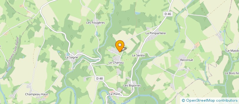 localisation de l'entreprise M & M RH SANTE  CHENIERS
