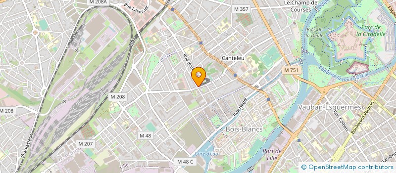 localisation de l'entreprise M M S à LILLE